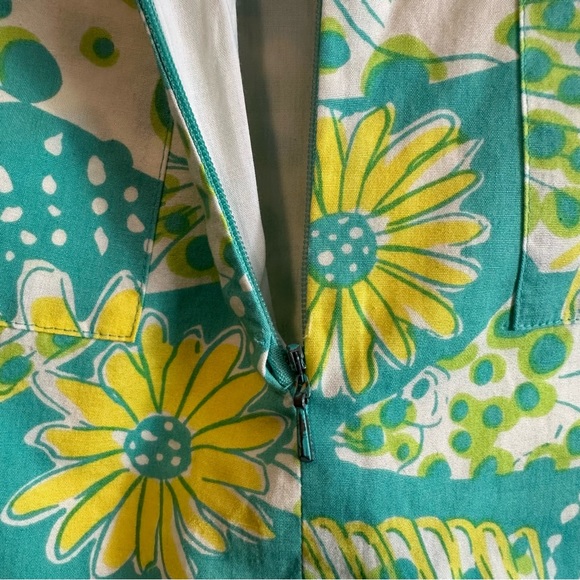 Lilly Pulitzer Daisy And Tropical Fish Skirt FLAW - Picture 8 of 12